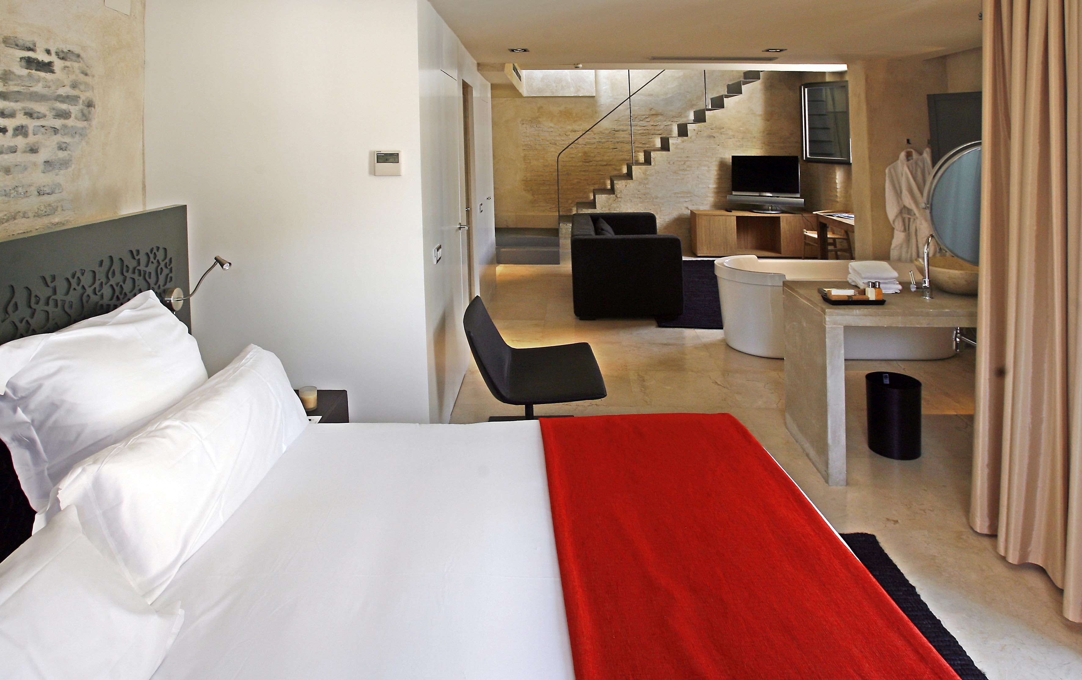 Eme Catedral Mercer Hotel Sevilla Exteriér fotografie A room at the Mandarin Oriental, Barcelona